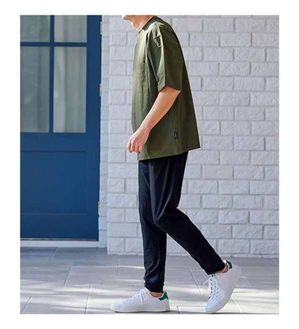 「部屋着に見せない！大人のきれいめＴシャツ・パンツ（メンズＴシャツ）」｜詳細画像