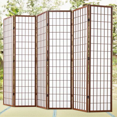 「障子デザイン間仕切りスクリーン（その他日用品・趣味雑貨）」