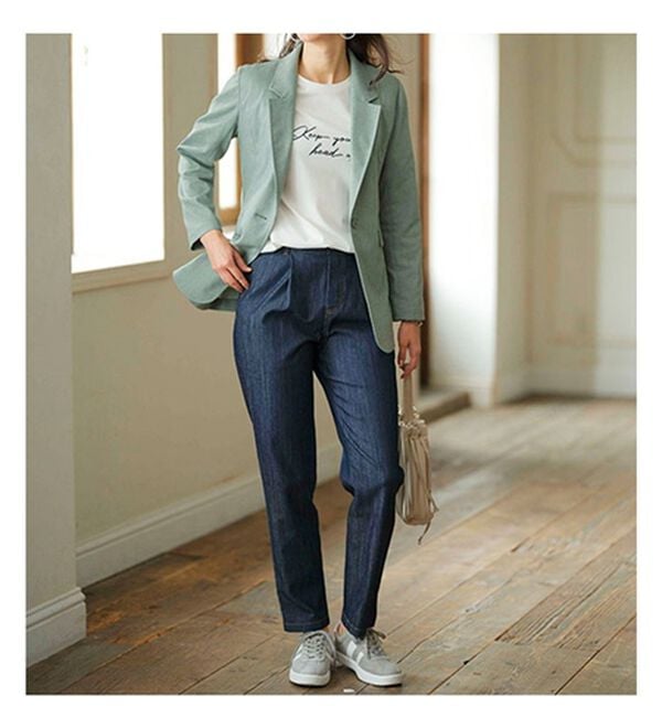 BELLUNA（ベルーナ）の「カジュアルコーデにきちんと感を！テーラードジャケット（テーラードジャケット）」｜詳細画像