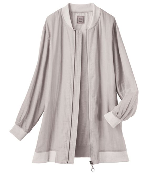 ルフラン（ルフラン）の「軽量ダブルガーゼブルゾン（ブルゾン）」｜詳細画像