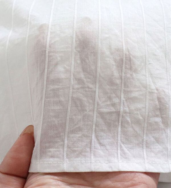 Pierrot（ピエロ）の「ストライプギャザーブラウス（ブラウス）」｜詳細画像