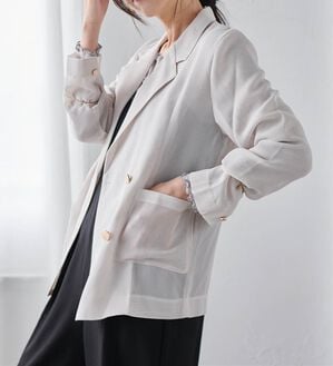 RANAN（ラナン）の「メッシュダブルジャケット（その他ジャケット）」｜詳細画像