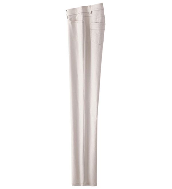 BELLUNA（ベルーナ）の「冷感ストレッチ美脚シルエットパンツ（フルレングスパンツ）」｜アイスグレー