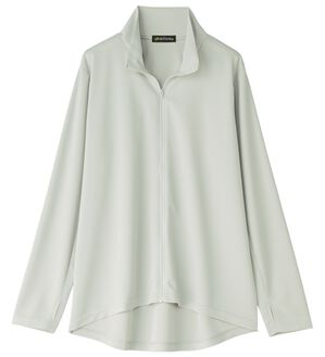 「日本製　遮熱＆ＵＶジャケット（シャツ）」｜ライトグレー