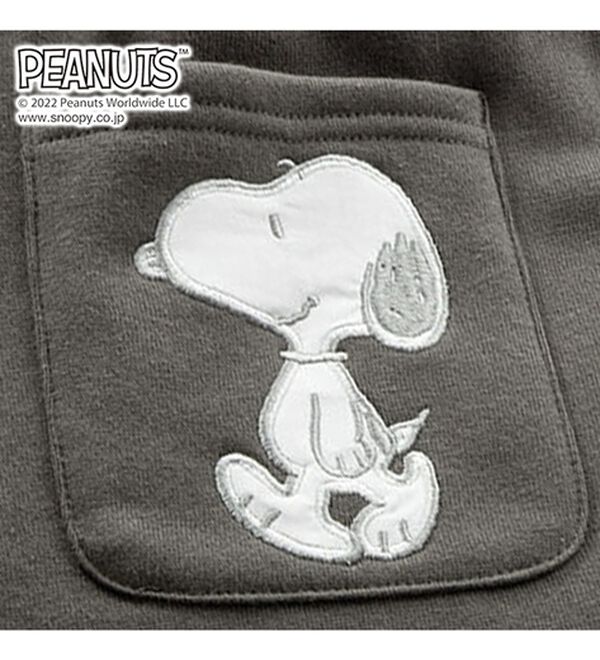 LAVIENNE（ラヴィエンヌ）の「スヌーピー裏起毛ボトムス（その他パンツ）」｜詳細画像