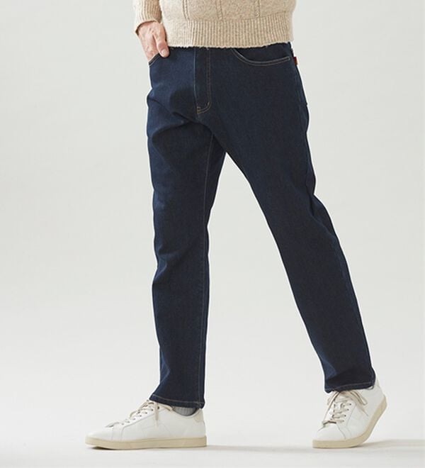 「＜ホカロン＞ポカポカ快適ジーンズ（メンズデニムパンツ）」｜詳細画像