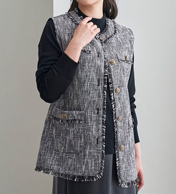 BELLUNA（ベルーナ）の「洗える！メリノウール１００％ハイネックセーター（ニット・セーター）」｜詳細画像