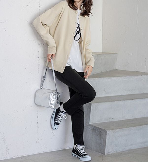 BELLUNA（ベルーナ）の「【あったか仕様♪】すっきり見え！裏ファーパンツ（フルレングスパンツ）」｜詳細画像