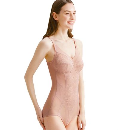 LAVIENNE（ラヴィエンヌ）の「【２色組】すっきりボディスーツ（ボディスーツ・シェイパー）」