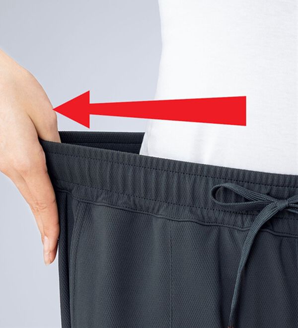 ルフラン（ルフラン）の「【３本組】【ＤＲ】汗しらず！軽やかスマートパンツ（その他パンツ）」｜詳細画像