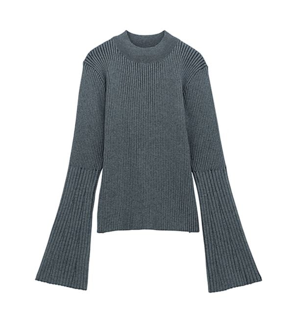 RANAN（ラナン）の「フレアースリーブニュアンスカラーニット（ニット・セーター）」｜詳細画像