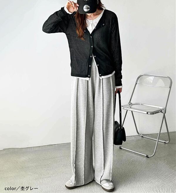 GeeRA（ジーラ）の「フロントラインスウェットパンツ（フルレングスパンツ）」｜詳細画像