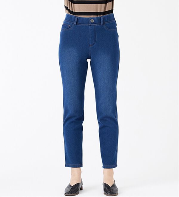 BELLUNA（ベルーナ）の「裏ベロアストレッチ素材レギンスパンツ【Prima fit pants】（スパッツ・レギンス）」｜詳細画像