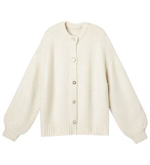 RANAN（ラナン）の「色々レトロボタンカーディガン（ニットカーディガン）」｜アイボリー