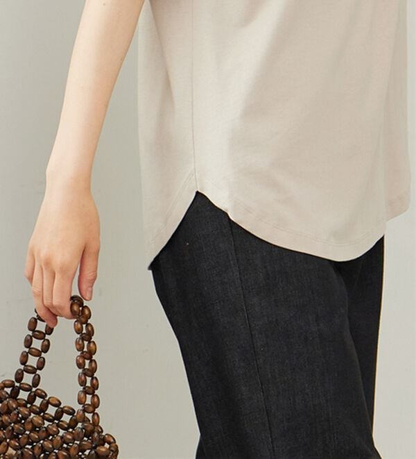 BELLUNA（ベルーナ）の「ヒンヤリ！着映えプリントプルオーバー（カットソー）」｜詳細画像