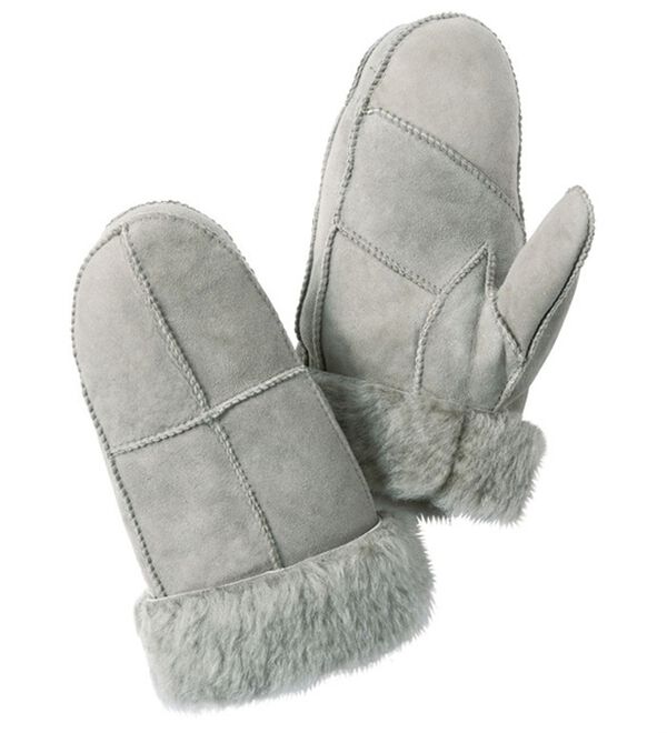 RANAN（ラナン）の「＜キャセリーニ＞ファー使いミトン（その他ファッション小物）」｜詳細画像