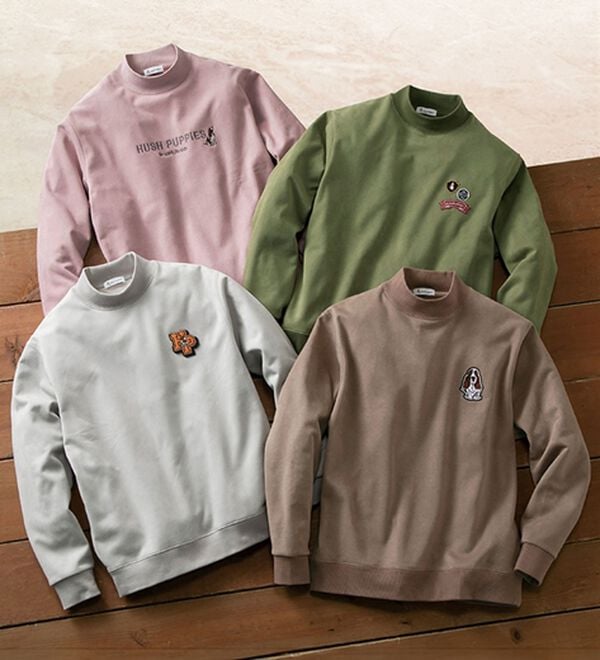 「＜ハッシュパピー＞選べるデザインスエードトレーナー（メンズトレーナー）」｜詳細画像