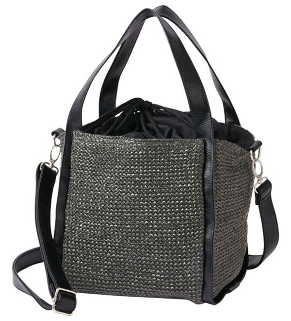 RANAN（ラナン）の「配色使い雑材風バッグ（その他バッグ）」｜詳細画像