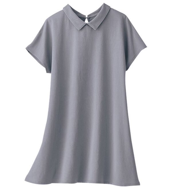 BELLUNA（ベルーナ）の「ヒンヤリ！綿１００％かのこポロチュニック（チュニック）」｜詳細画像