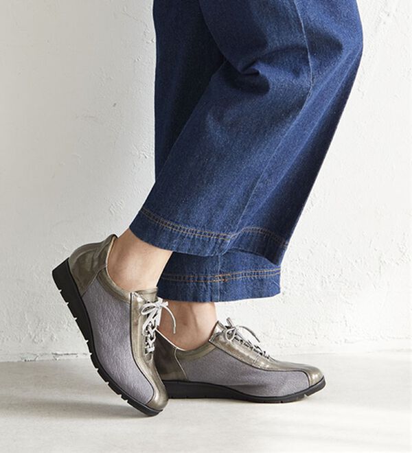 ルフラン（ルフラン）の「時見さんのスッと履ける５Ｅトラベルウォーキング（スニーカー）」｜詳細画像