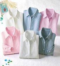 BELLUNA（ベルーナ）の「洗える！ストレッチイージーケアシャツ（シャツ）」