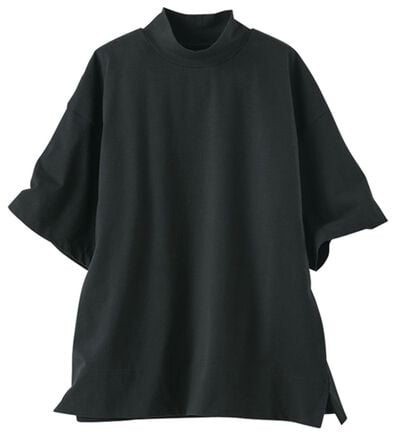 BELLUNA（ベルーナ）の「≪ＨｕｇＲｅａｍコットンＣｏｏｌ≫ひんやりハイネックプルオーバー（カットソー）」