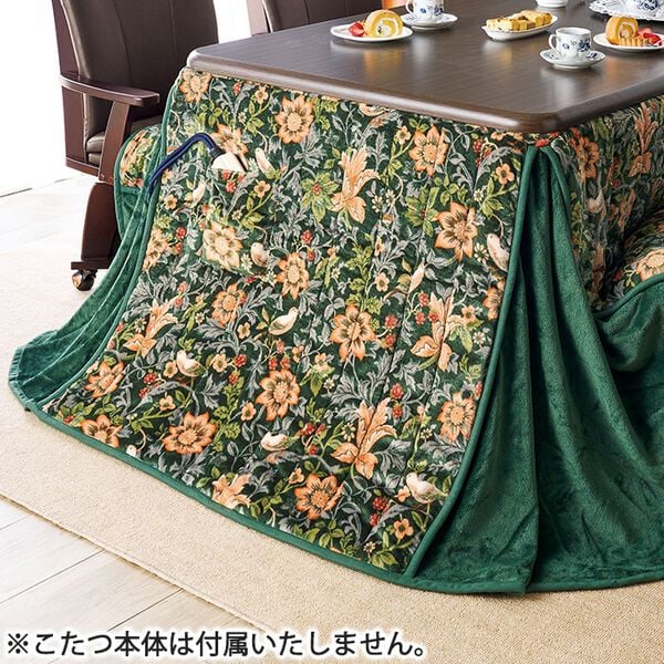 「極あったかダイニングこたつ布団（マット付）（こたつ布団）」｜詳細画像
