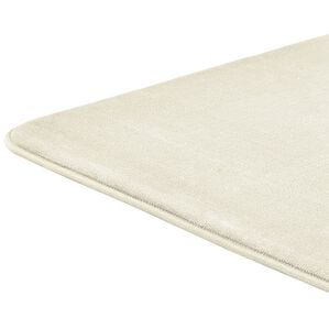 「洗えるはっ水フランネルラグ＜ホットカーペット対応・撥水・洗濯可能＞（カーペット）」｜アイボリー