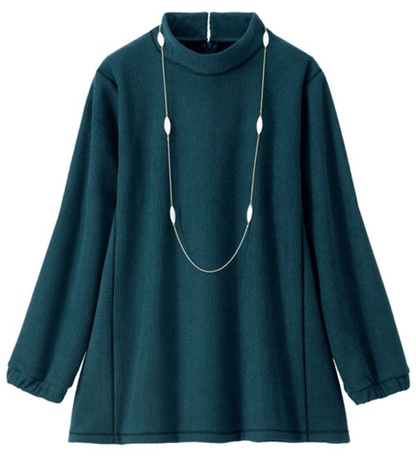 ルフラン（ルフラン）の「【３色組】裏ベロア綺麗を叶える立体設計プルオーバー（カットソー）」｜詳細画像