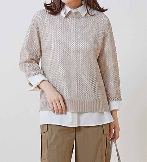 BELLUNA（ベルーナ）の「デイリーに着回せる！ベーシックシャツ（シャツ）」｜詳細画像