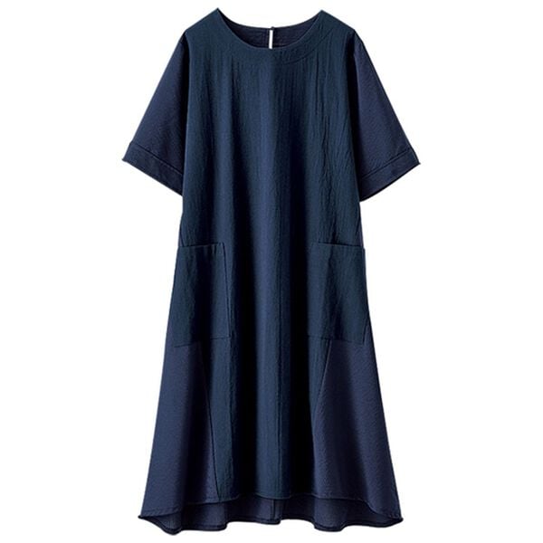 BELLUNA（ベルーナ）の「ストライプ切替ポケット付ワンピース（その他ワンピース）」｜詳細画像