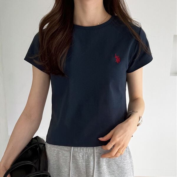 GeeRA（ジーラ）の「【ＵＳ．ＰＯＬＯ．ＡＳＳＮ】汗染み防止ミニＴシャツ（Tシャツ）」｜詳細画像