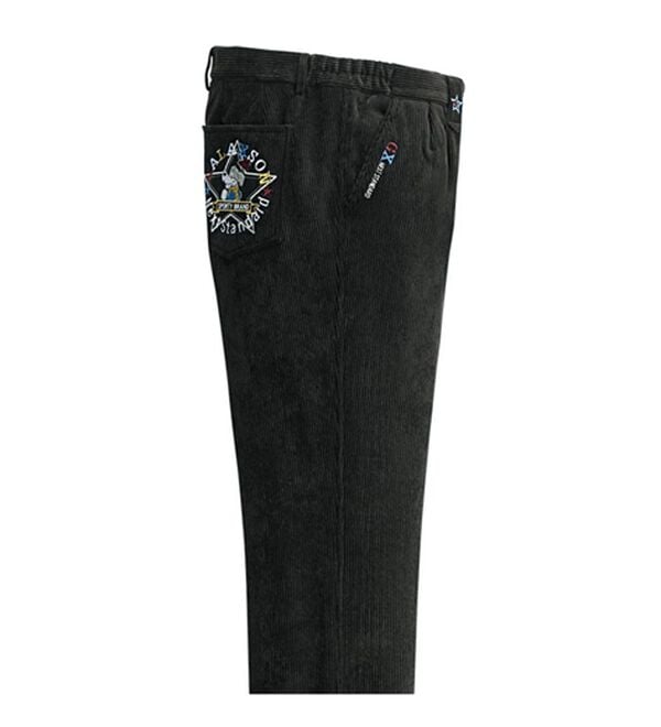 「【２本組】＜ギャラクソン＞裏フリース暖かコーデュロイパンツ（メンズフルレングスパンツ）」｜詳細画像