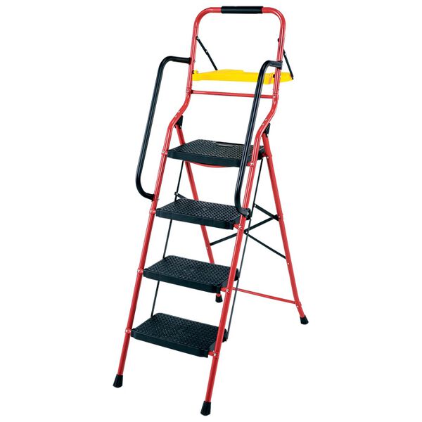 「便利なトレー付脚立（椅子・チェア・スツール）」｜詳細画像