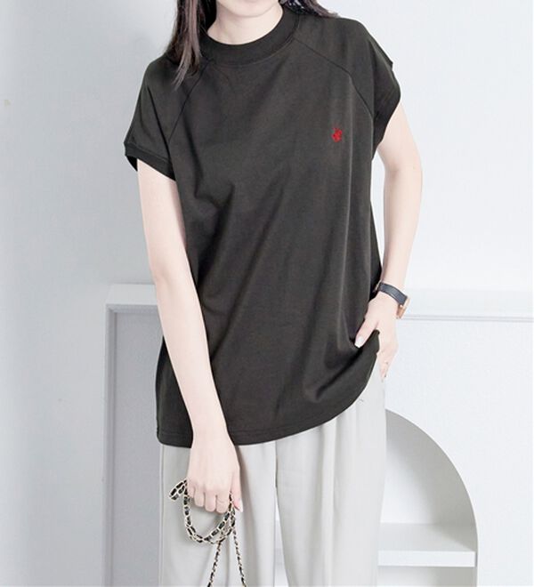 Viola e Viola（ヴィオラ エ ヴィオラ）の「【ビバリーヒルズポロクラブ】ワイドスリーブＴシャツ（Tシャツ）」｜詳細画像