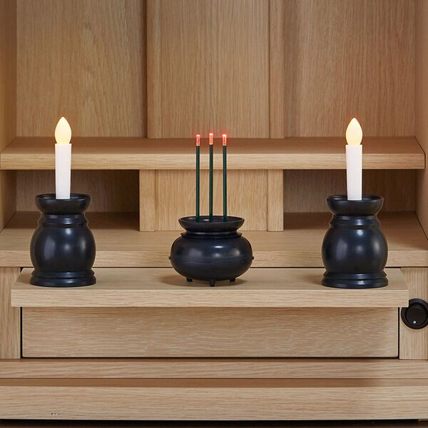 「火を使わないＬＥＤ線香・ローソク（自動消灯機能付）（仏壇・仏具）」｜詳細画像