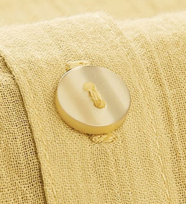 BELLUNA（ベルーナ）の「綿１００％楊柳素材スキッパー半袖ワンピース（その他ワンピース）」｜詳細画像