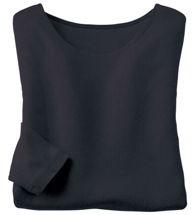 「綿１００％のび～るクルーネック（肌着・インナーウェア）」