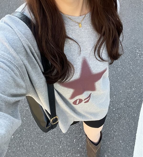 GeeRA（ジーラ）の「スターロゴスウェット（カットソー）」｜詳細画像