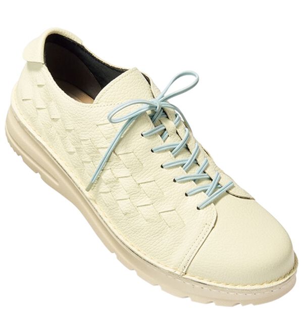 「軽さに納得！日本製こだわりシューズ（メンズスニーカー）」｜ホワイト