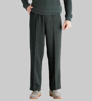 「【３本組】杢調あったかリラックスパンツ（メンズフルレングスパンツ）」｜詳細画像