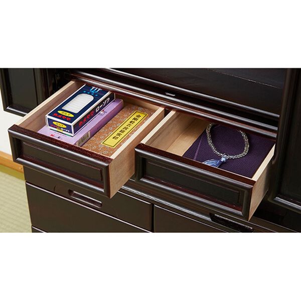 「セットでお得　天然木桐仏壇（仏壇・仏具）」｜詳細画像