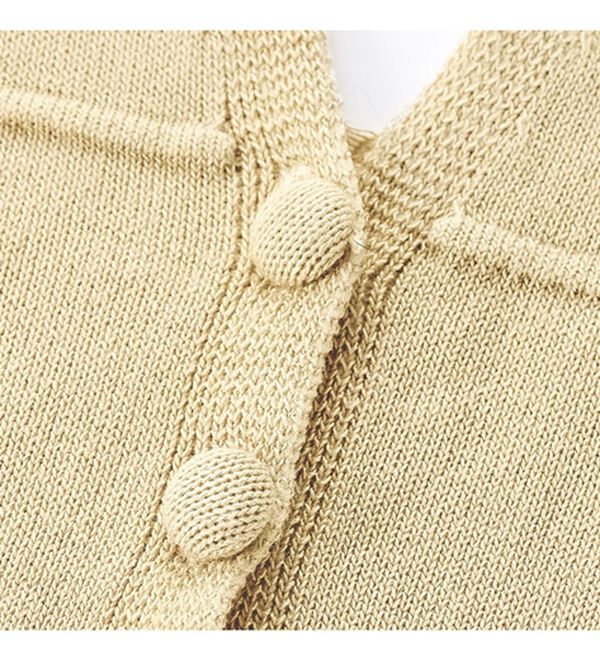 RANAN（ラナン）の「ロングニットジレ（ジレ）」｜詳細画像