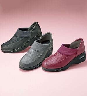 BELLUNA（ベルーナ）の「４Ｅダブルエアビジュー使いシューズ（スリッポン）」｜詳細画像