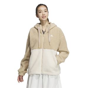 RANAN（ラナン）の「＜ａｄｉｄａｓ＞ボアジャケット（ハーフコート）」｜ベージュ系