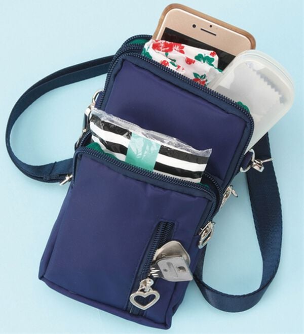 「はっ水加工の多機能携帯ポーチ（ポーチ）」｜詳細画像