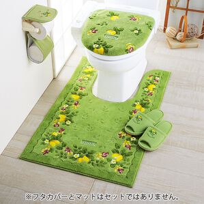 「プロヴァンスシェルトイレマットシリーズ（トイレマット）」｜グリーン系
