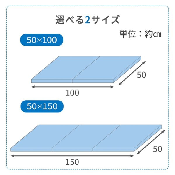 iellio（イエリオ）の「ひやもち感触が心地よい　洗えるソファパッド＜接触冷感・高反発・クッション・長座布団・ごろ寝マット・防ダニ・滑りにくい加工＞（ソファパッド）」｜詳細画像