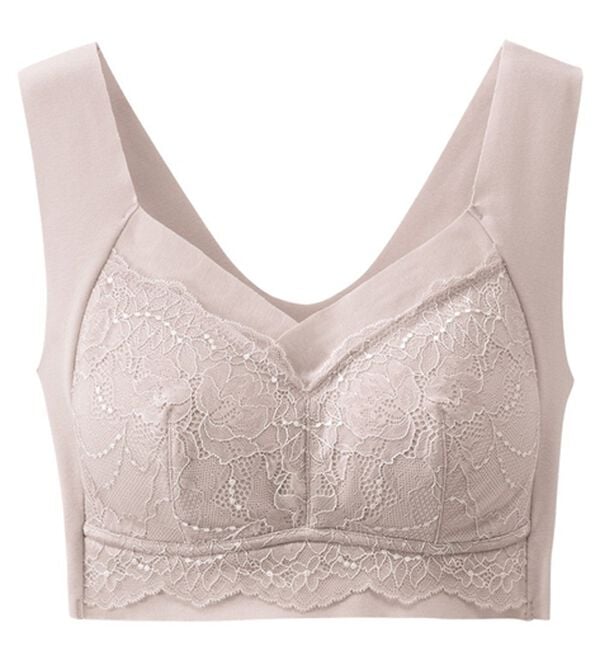 「楽なママお外に出れる綿混ブラ（ノンワイヤーブラ）」｜詳細画像