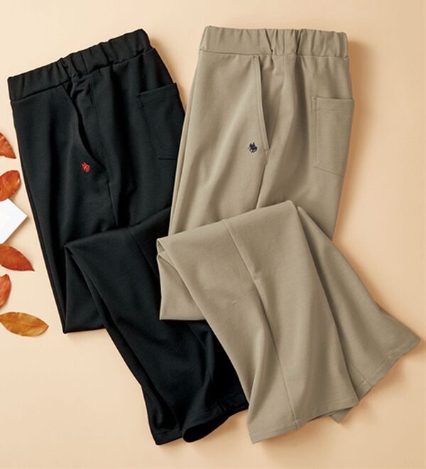 BELLUNA（ベルーナ）の「【２本組】【ＰＯＬＯ　ＢＣＳ】ウォーキングストレッチパンツ（フルレングスパンツ）」｜2本組